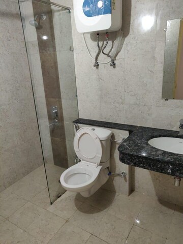 Bathroom in 3 BHK Apartment at Paarth Aadyant, Gomti Nagar – for Rent