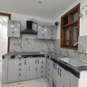 Kitchen in 1 BHK Builder Floor at Saket – for Rent
