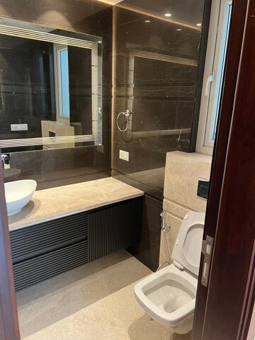 Attached Bathroom in 4 BHK Builder Floor at Greater Kailash I – for Rent