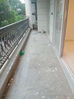 Balcony in 4 BHK Builder Floor at Greater Kailash I – for Rent
