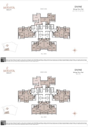 Floor Plan in 3 BHK Builder Floor at Mextech Miraya Divine, Kapur Bawdi – for Sale