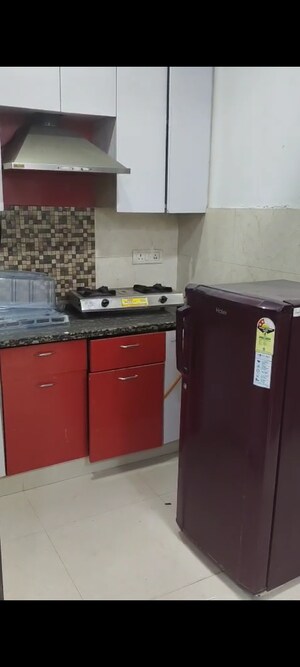 Kitchen in 2 BHK Builder Floor at Kanha Apartments Indirapuram, Shakti Khand 2 – for Rent