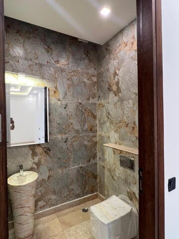 Attached Bathroom in 4 BHK Builder Floor at Greater Kailash ii – for Rent