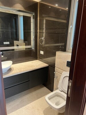 Attached Bathroom in 4 BHK Builder Floor at Greater Kailash ii – for Rent