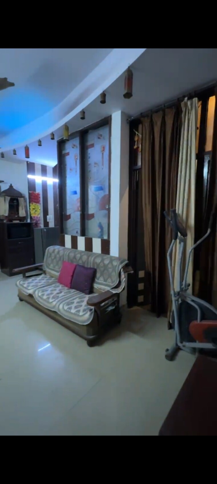 Living Room, saya-villa 2 Bedroom 950 Sq.Ft. Builder Floor In Indrapuram Ghaziabad 9463943