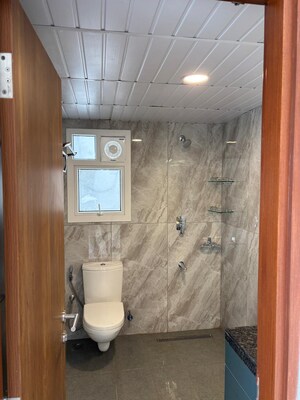 Bathroom in 3 BHK Apartment at Prestige Beverly Hills, Kokapet – for Rent