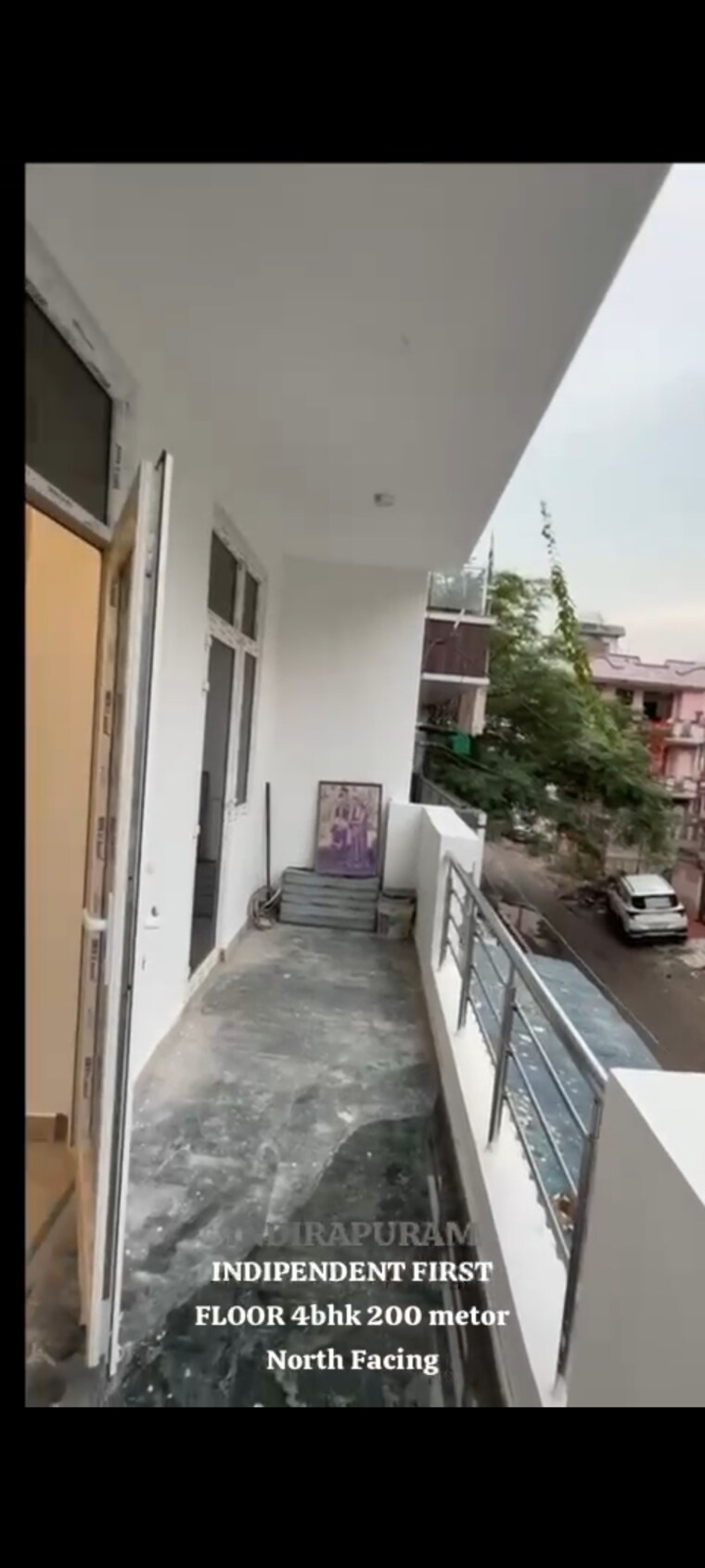 Balcony, a-and-m-shakti-plaza 4 Bedroom 2200 Sq.Ft. Builder Floor In Shakti Khand Iii Ghaziabad 9463974