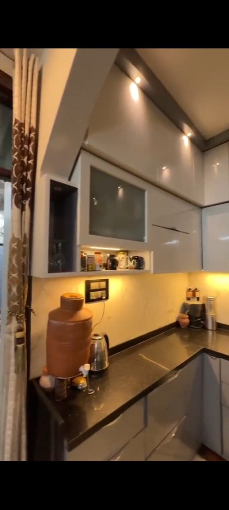 Kitchen, divya-angels 3 Bedroom 1500 Sq.Ft. Builder Floor In Indrapuram Ghaziabad 9463985