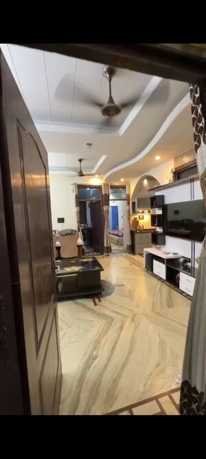 Living Room in 3 BHK Builder Floor at Divya Angels, Indrapuram – for Sale