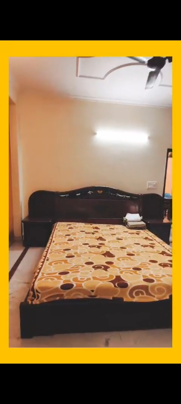 Bedroom, maya-homes 3 Bedroom 1500 Sq.Ft. Builder Floor In Indrapuram Ghaziabad 9463995