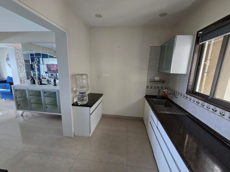 Kitchen, sagar-waters-edge 4 Bedroom 2400 Sq.Ft. Apartment In Pimple Nilakh Pune 9464005