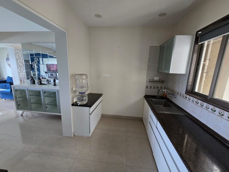 Kitchen, sagar-waters-edge 4 Bedroom 2400 Sq.Ft. Apartment In Pimple Nilakh Pune 9464005