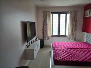 Bedroom in 4 BHK Apartment at Sagar Waters Edge, Pimple Nilakh – for Rent
