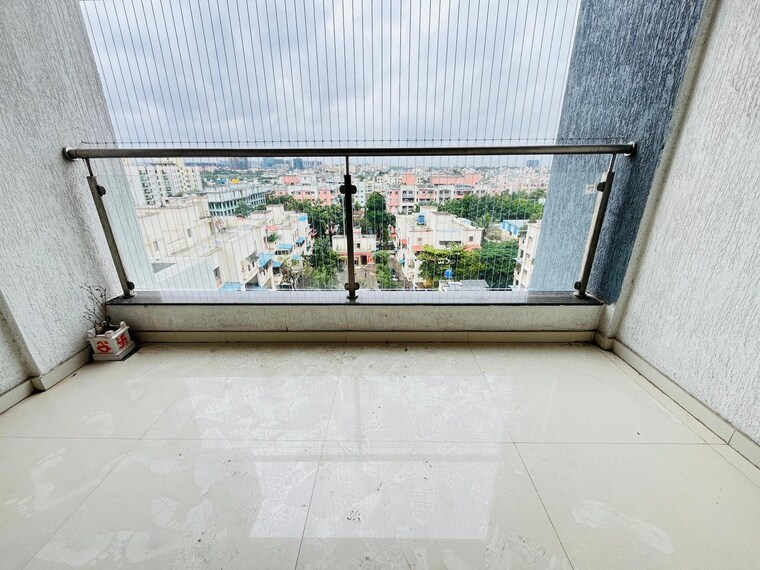 Balcony, bhaktamar-residency 2 Bedroom 781 Sq.Ft. Apartment In Wadgaon Sheri Pune 9464033