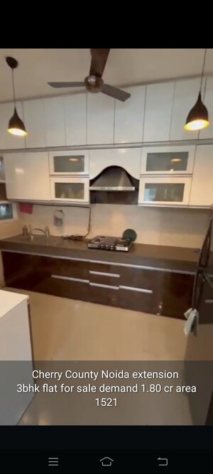 Kitchen in 3 BHK Apartment at ABA Cherry County, Tech Zone 4 Greater Noida – for Sale