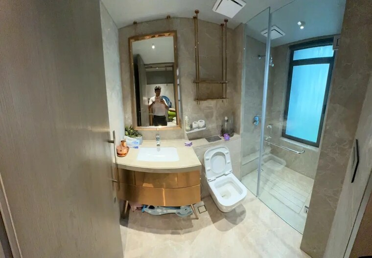 Bathroom, viva-ganga-chs 2 Bedroom 900 Sq.Ft. Apartment In Nalasopara West Palghar 9464045