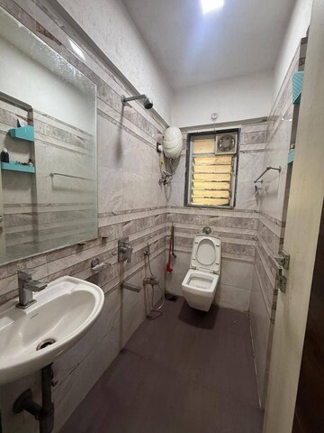 Bathroom in 1 BHK Apartment at Kalina Sangam CHS, Santacruz East – for Rent