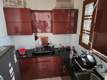 Kitchen in 2 BHK Builder Floor at Sector 14 – for Rent
