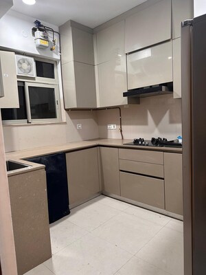 Kitchen in 2 BHK Apartment at One Hiranandani Park, Ghodbunder Road – for Rent