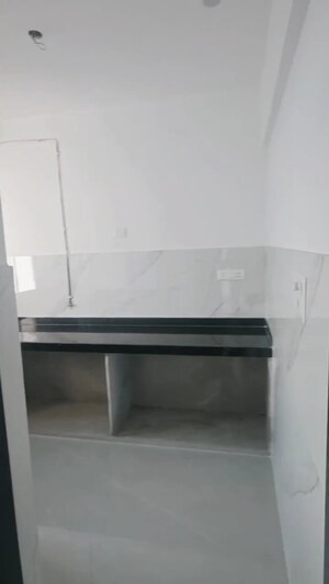 Kitchen in 2 BHK Apartment at Dev Leo Tower, Oshiwara – for Rent