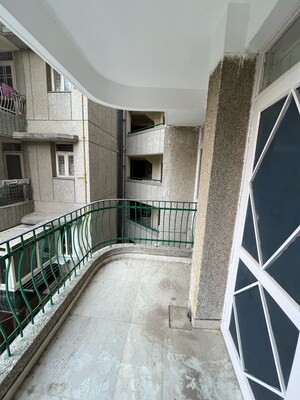 Balcony in 3 BHK Apartment at AWHO Sujjan Vihar, Sector 44 – for Rent