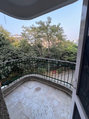 Balcony in 3 BHK Apartment at AWHO Sujjan Vihar, Sector 44 – for Rent