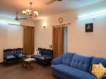 Living Room in 2 BHK Apartment at Jalvaiyu Vihar, Kharghar – for Rent