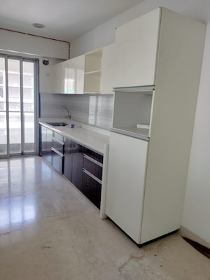 Kitchen in 3 BHK Apartment at Dheeraj Celestial, Bandra West – for Rent
