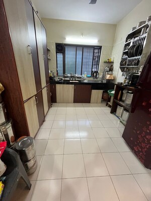 Kitchen in 2 BHK Apartment at Karishma Society, Kothrud – for Rent