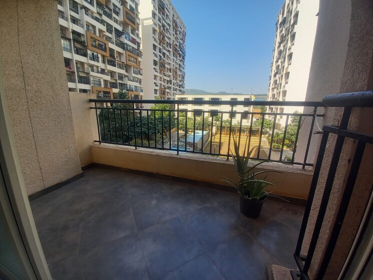 Balcony, vascon-viola 2 Bedroom 850 Sq.Ft. Apartment In Warje Pune 9464181