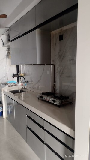 Kitchen in 3 BHK Apartment at Sandhya Eve Horizon, Kandivali West – for Rent