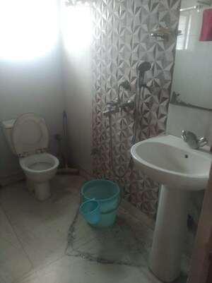 Bathroom in 3 BHK Builder Floor at New Town – for Sale