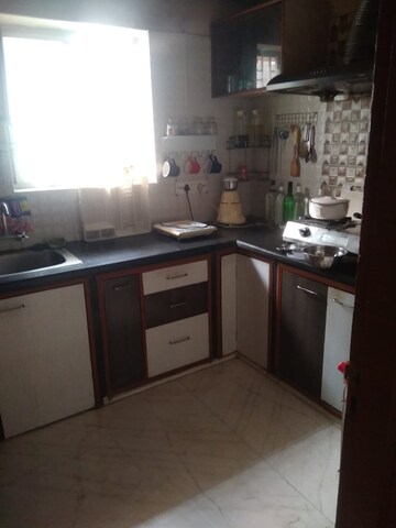Kitchen in 3 BHK Builder Floor at New Town – for Sale