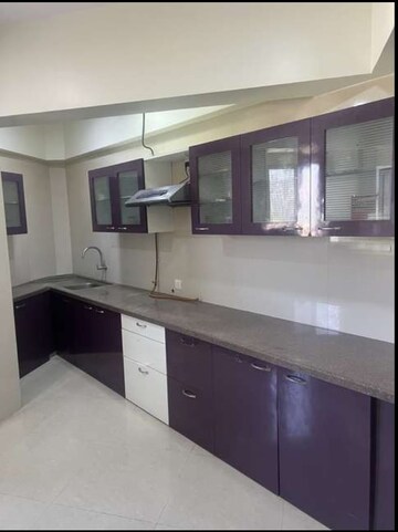 Kitchen in 3 BHK Apartment at Hiranandani Meadows, Manpada – for Rent
