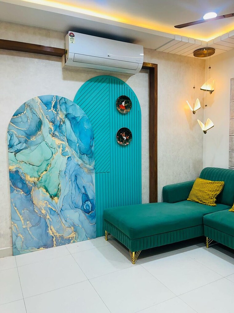 Living Room, greenmark-mayfair-apartments 2 Bedroom 1261 Sq.Ft. Apartment In Tellapur Hyderabad 9464312