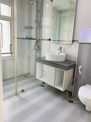 Bathroom in 3.5 BHK Apartment at Habitat 44, Sector 44 – for Rent