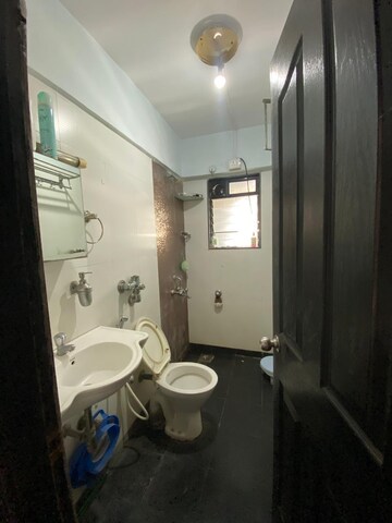 Bathroom in 2 BHK Apartment at Lalani Residency, Kavesar – for Rent