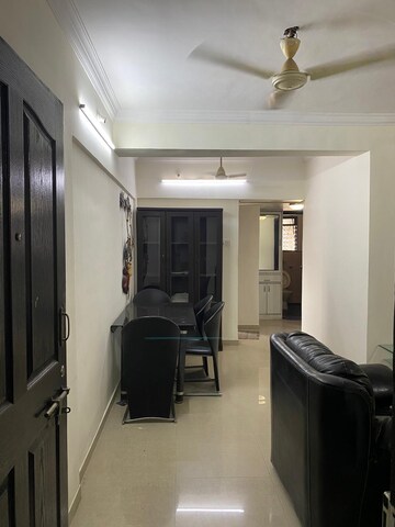 Living Room in 2 BHK Apartment at Lalani Residency, Kavesar – for Rent