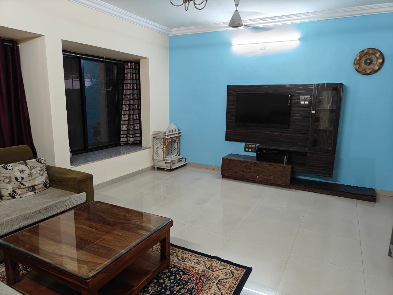 2 BHK + Extra Room Apartment For Rent in Kapil Malhar Apartment