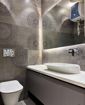 Bathroom in 4 BHK Builder Floor at BP Homes, Sector 85 – for Sale