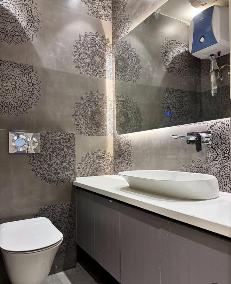 Bathroom, bp-homes 4 Bedroom 500 Sq.Yd. Builder Floor In Sector 85 Faridabad 9464620