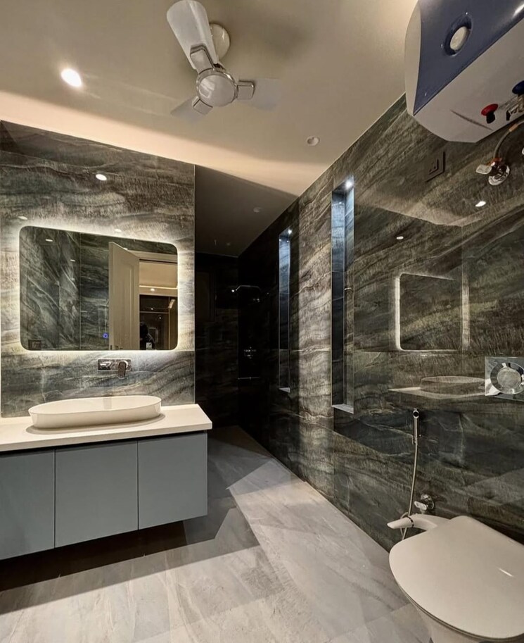 Attached Bathroom, bp-homes 4 Bedroom 500 Sq.Yd. Builder Floor In Sector 85 Faridabad 9464620