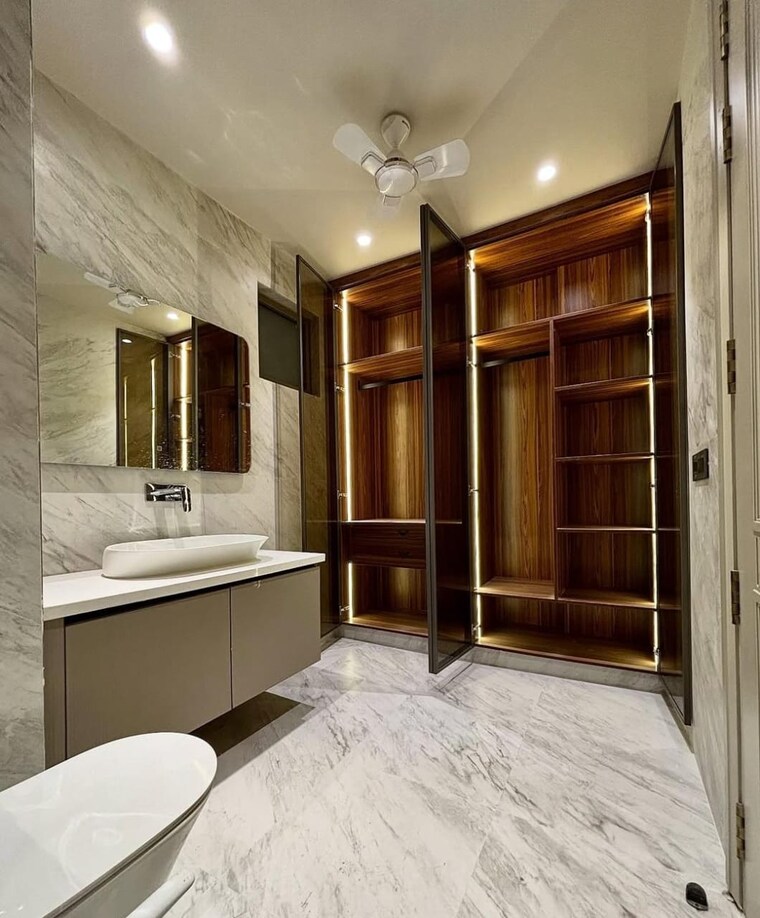 Bathroom, bp-homes 4 Bedroom 500 Sq.Yd. Builder Floor In Sector 85 Faridabad 9464620