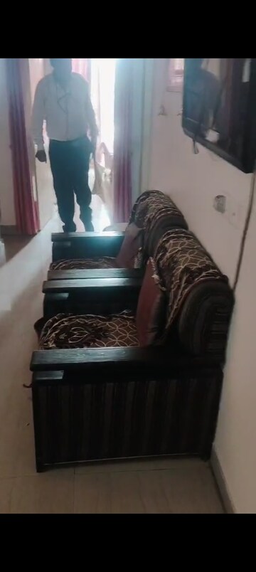 Living Room in 1 BHK Apartment at SCC Heights, Raj Nagar Extension – for Rent