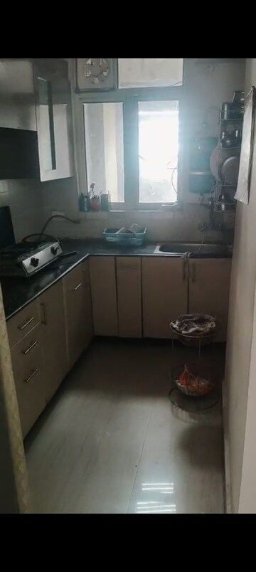 Kitchen in 1 BHK Apartment at SCC Heights, Raj Nagar Extension – for Rent