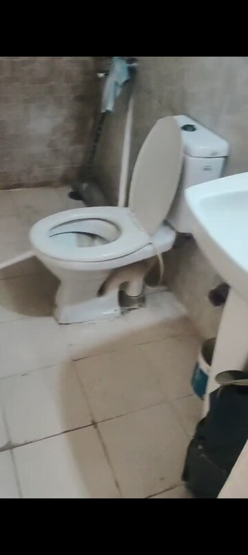 Bathroom in 1 BHK Apartment at SCC Heights, Raj Nagar Extension – for Rent