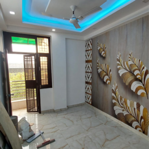 Bedroom in 2 BHK Builder Floor at Soho Apartments, Gyan Khand I – for Rent