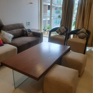 Living Room in 3 BHK Apartment at RNA Continental, Subhash Nagar – for Rent