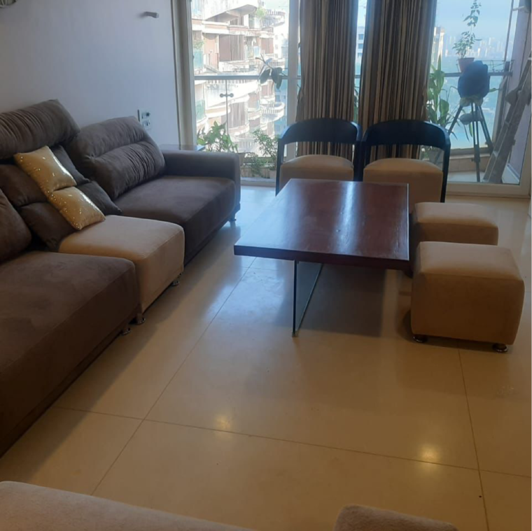 Living Room, rna-continental 3 Bedroom 1300 Sq.Ft. Apartment In Subhash Nagar Mumbai 9464623