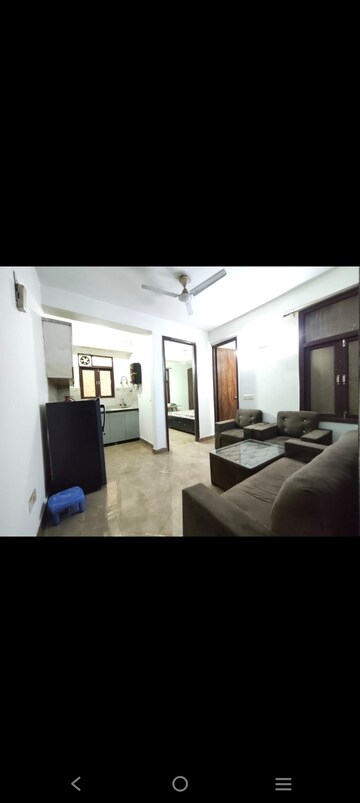 Living Room in 1 BHK Builder Floor at Saket – for Rent